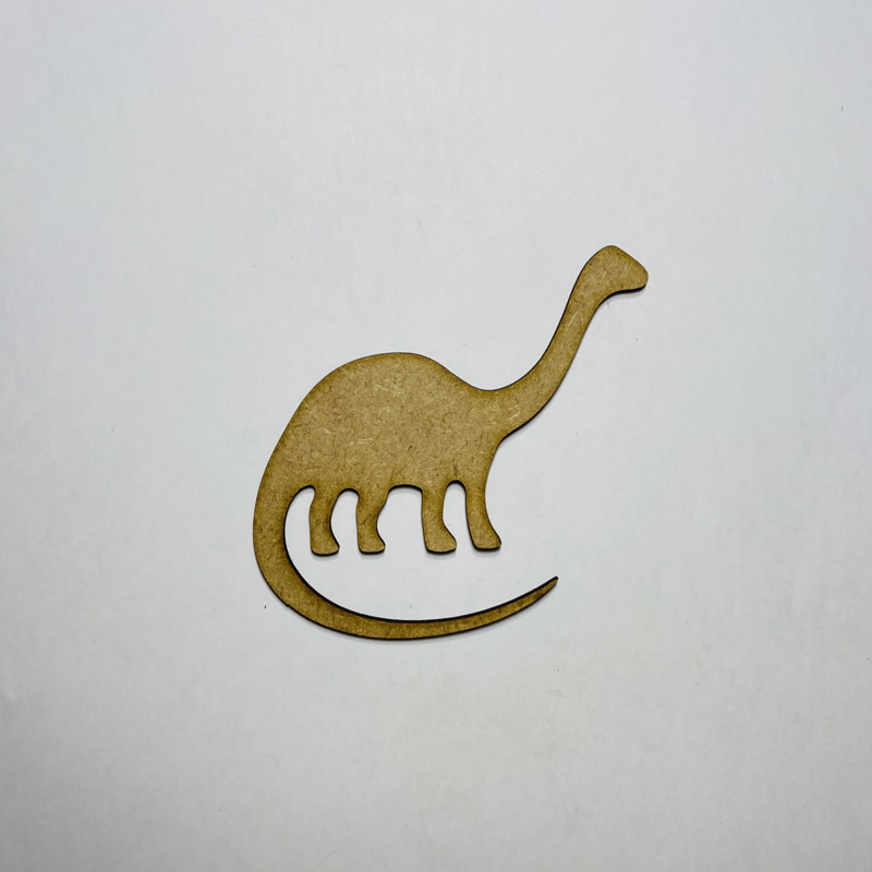 طرح کارتونی طرح کارتونی چوبی مناسب برای استفاده در دستگاه های cnc چوب و cnc لیزر - laser cut brontosaurus shape wood craft cutout cdr file