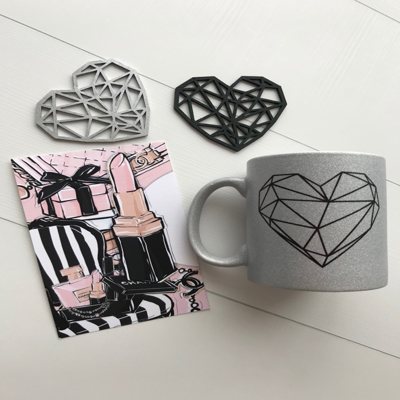 طرح زیرلیوانی طرح قلب ولنتاین مناسب برای استفاده در دستگاه های cnc چوب و cnc لیزر - valentine heart shape coasters laser cut cnc plans cdr file