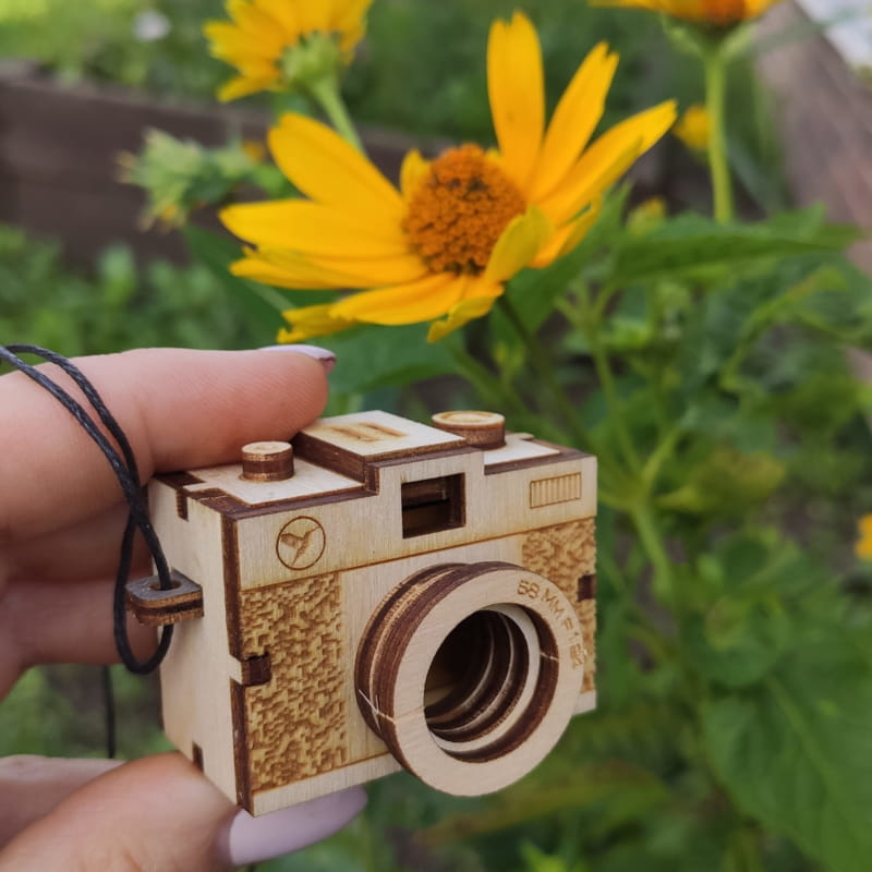 طرح دوربین مناسب برای استفاده در دستگاه های cnc چوب و cnc لیزر - laser cut camera cdr file