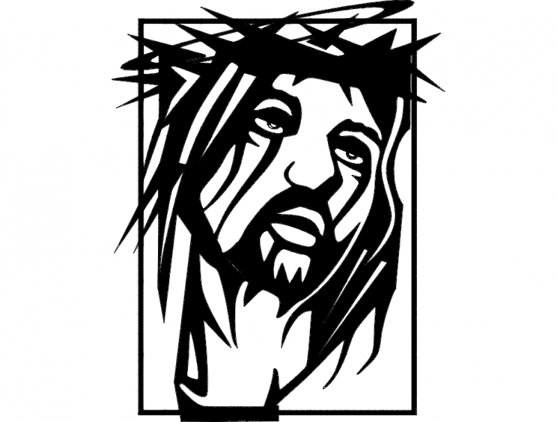 طرح کریستو مناسب برای استفاده در دستگاه های cnc چوب و cnc لیزر - cristo dxf file