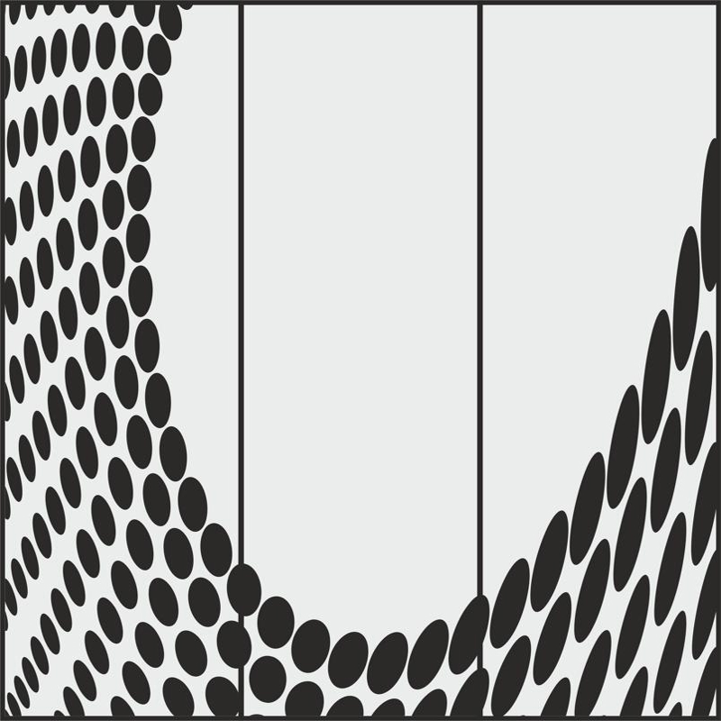 طرح سندبلاست ۲۱۶۶ مناسب برای استفاده در دستگاه های cnc چوب و cnc لیزر - sandblast pattern 2166 cdr file