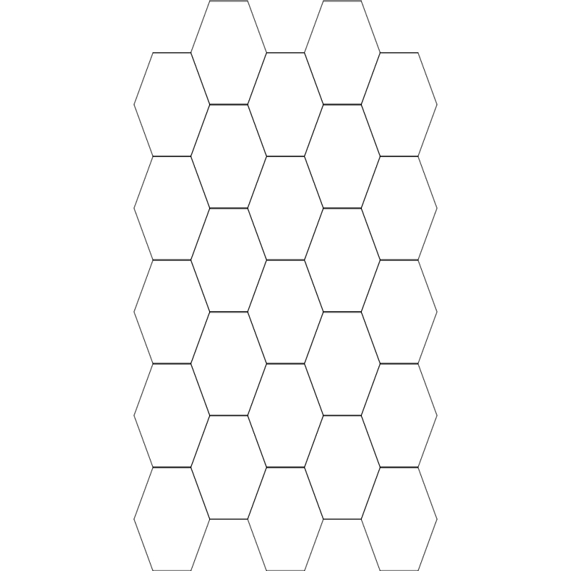 طرح شانه عسل مناسب برای استفاده در دستگاه های cnc چوب و cnc لیزر - honey comb dxf file