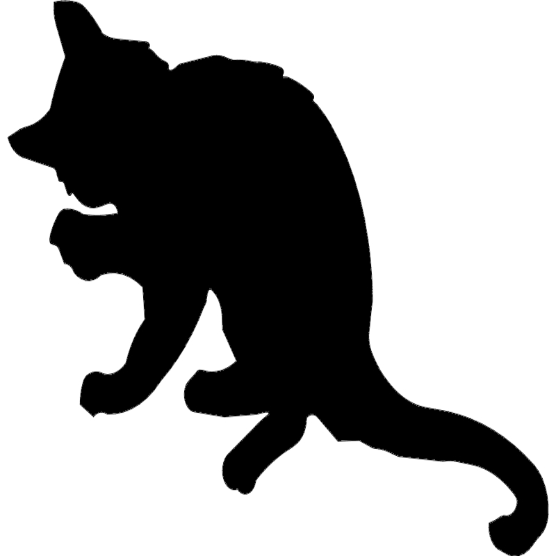طرح بچه گربه مناسب برای استفاده در دستگاه های cnc چوب و cnc لیزر - kitten dxf file