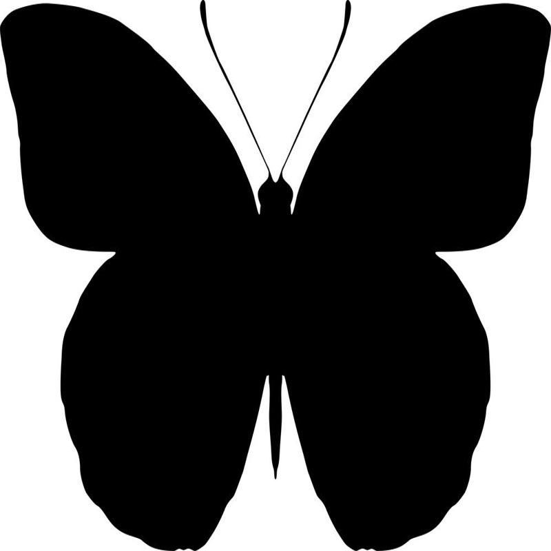 طرح فایل الگوی پروانه مناسب برای استفاده در دستگاه های cnc چوب و cnc لیزر - butterfly pattern ai file