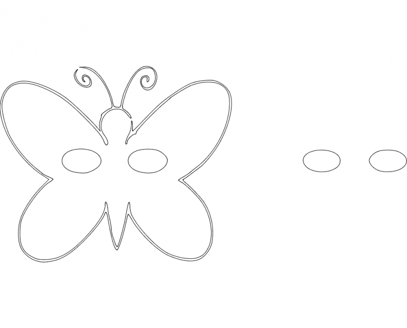 طرح پروانه ۳۱ مناسب برای استفاده در دستگاه های cnc چوب و cnc لیزر - butterfly 31 dxf file