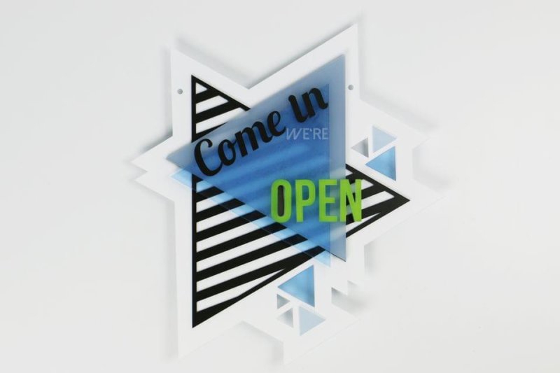 طرح تابلو چند لایه مناسب برای استفاده در دستگاه های cnc چوب و cnc لیزر - laser cut multi layered sign cdr file