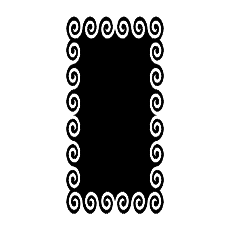 طرح فریم ۵ مناسب برای استفاده در دستگاه های cnc چوب و cnc لیزر - frame 5 dxf file