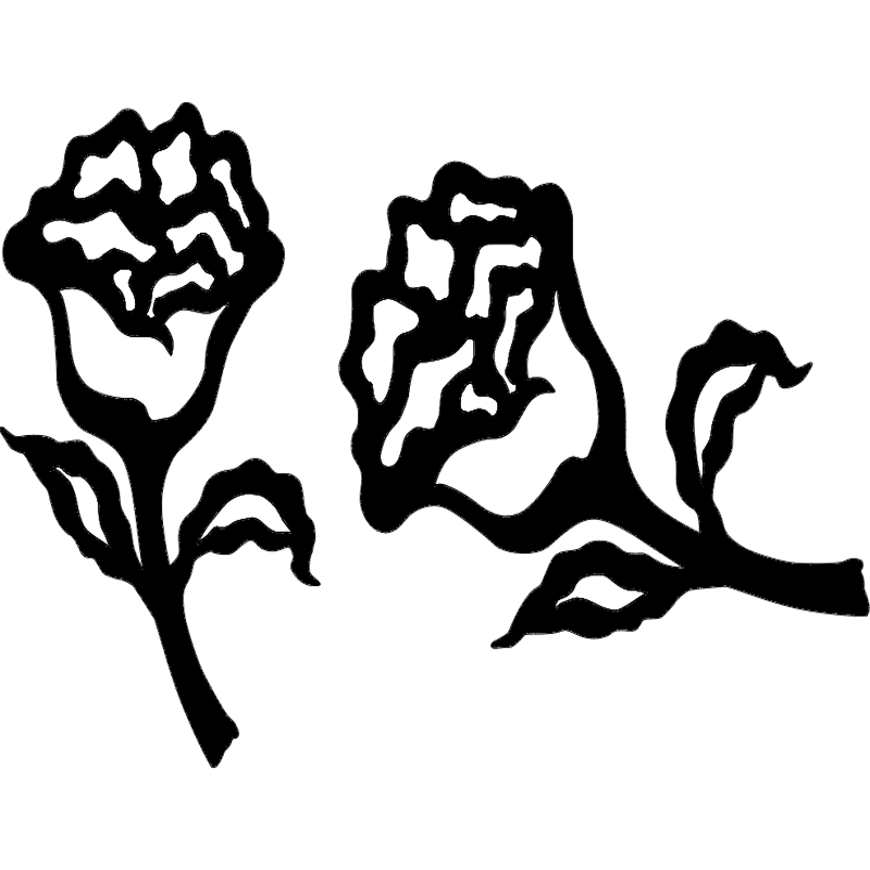 طرح گل مناسب برای استفاده در دستگاه های cnc چوب و cnc لیزر - flower dxf file