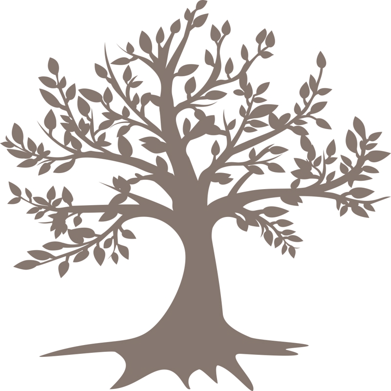 طرح درخت مناسب برای استفاده در دستگاه های cnc چوب و cnc لیزر - tree cdr file