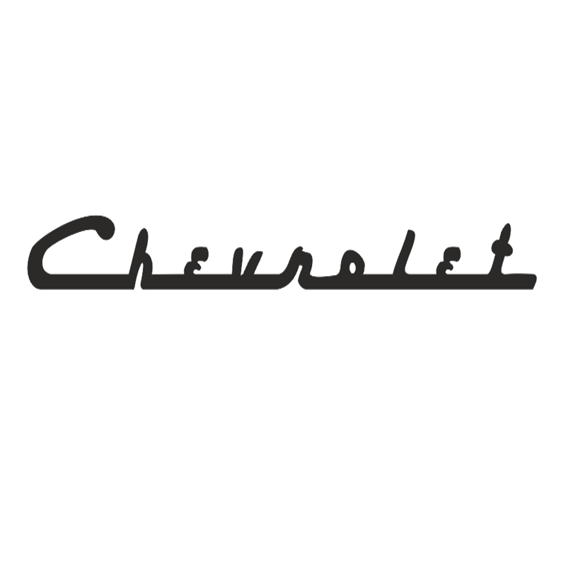 طرح لوگوی کلاسیک شورلت مناسب برای استفاده در دستگاه های cnc چوب و cnc لیزر - chevrolet classic logo cdr file