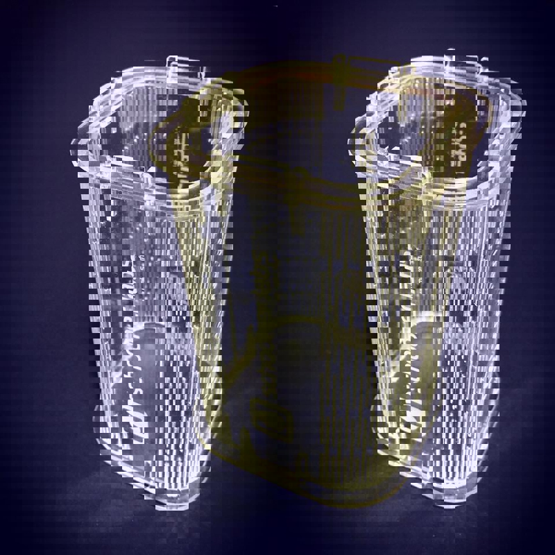 طرح پایه قلم اکریلیک با ضخامت ۳ میلی‌متر مناسب برای استفاده در دستگاه های cnc چوب و cnc لیزر - laser cut acrylic pen stand 3mm dxf file