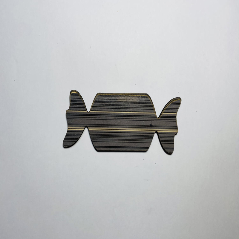 طرح خام و آماده برش چوب با دستگاه لیزر مناسب برای استفاده در دستگاه های cnc چوب و cnc لیزر - laser cut candy wood cutout unfinished wood craft blank cdr file