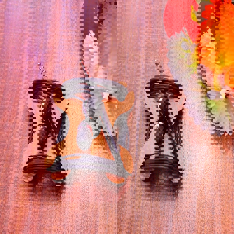 طرح کابل هدفون طرح تخته سه لا ۶ میلی‌متری مناسب برای استفاده در دستگاه های cnc چوب و cnc لیزر - laser cut earphone cable organizer plywood 6mm dxf file