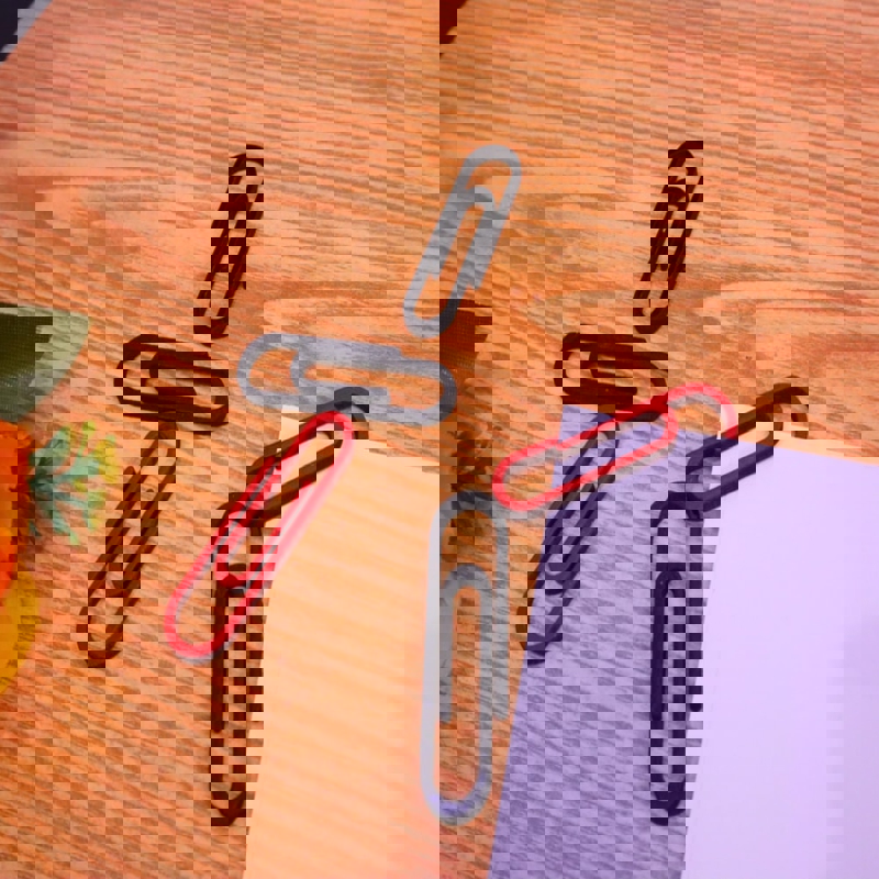 طرح گیره کاغذ چوبی مناسب برای استفاده در دستگاه های cnc چوب و cnc لیزر - laser cut wooden paper clips dxf file