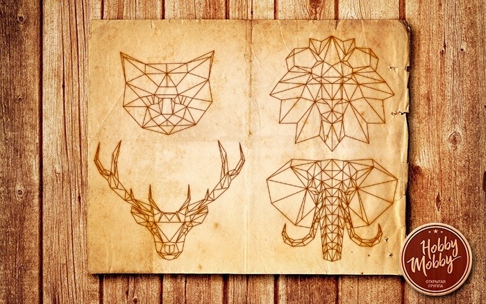 طرح حکاکی لیزری حیوانات مناسب برای استفاده در دستگاه های cnc چوب و cnc لیزر - laser engraved animals dxf file