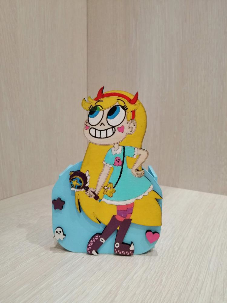 طرح میز آرایش پروانه ای مناسب برای استفاده در دستگاه های cnc چوب و cnc لیزر - laser cut butterfly desk organizer dxf file