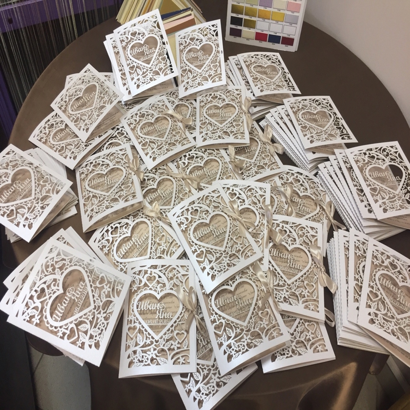 طرح نمونه کارت پستال کاغذی مناسب برای استفاده در دستگاه های cnc چوب و cnc لیزر - laser cut invitation paper postcard template cdr file