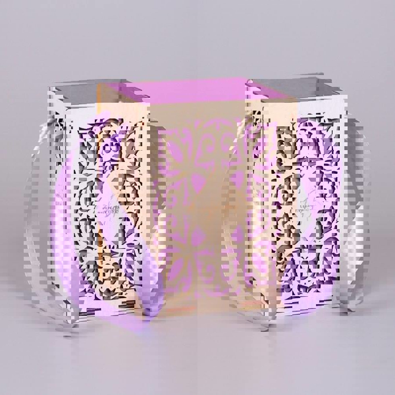 طرح korobka pod tsvety مناسب برای استفاده در دستگاه های cnc چوب و cnc لیزر - korobka pod tsvety cdr file