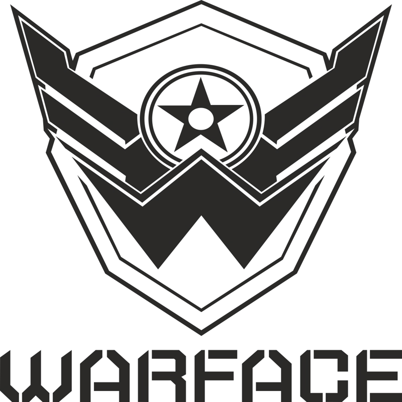 طرح فایل وکتور لوگوی Warface مناسب برای استفاده در دستگاه های cnc چوب و cnc لیزر - warface logo vector cdr file