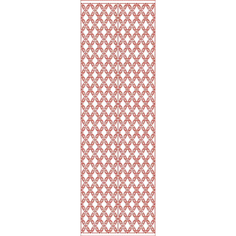 طرح پنل تزئینی شماره ۵ مناسب برای استفاده در دستگاه های cnc چوب و cnc لیزر - ornamental panel 5 dxf file