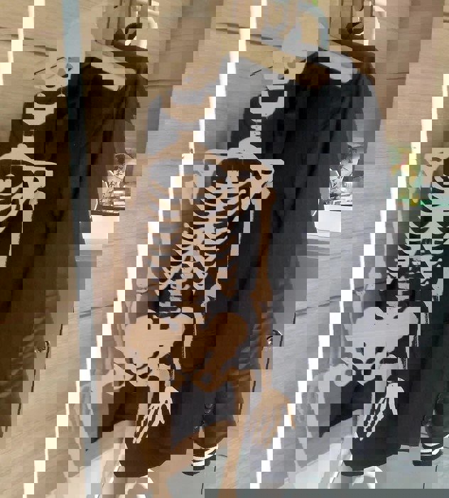 طرح اسکلت انسان مناسب برای استفاده در دستگاه های cnc چوب و cnc لیزر - laser cut human skeleton