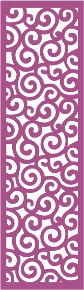 طرح پنل وکتور بدون درز شماره ۲۲۷ مناسب برای استفاده در دستگاه های cnc چوب و cnc لیزر - laser cut vector panel seamless 227 cdr file