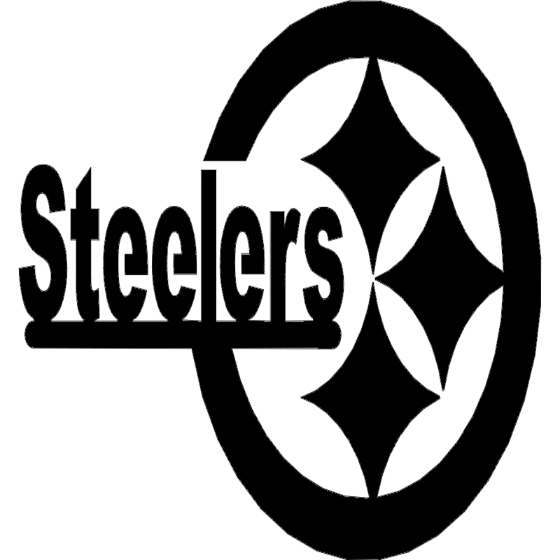طرح بازی Steelers 2 مناسب برای استفاده در دستگاه های cnc چوب و cnc لیزر - steelers 2 dxf file