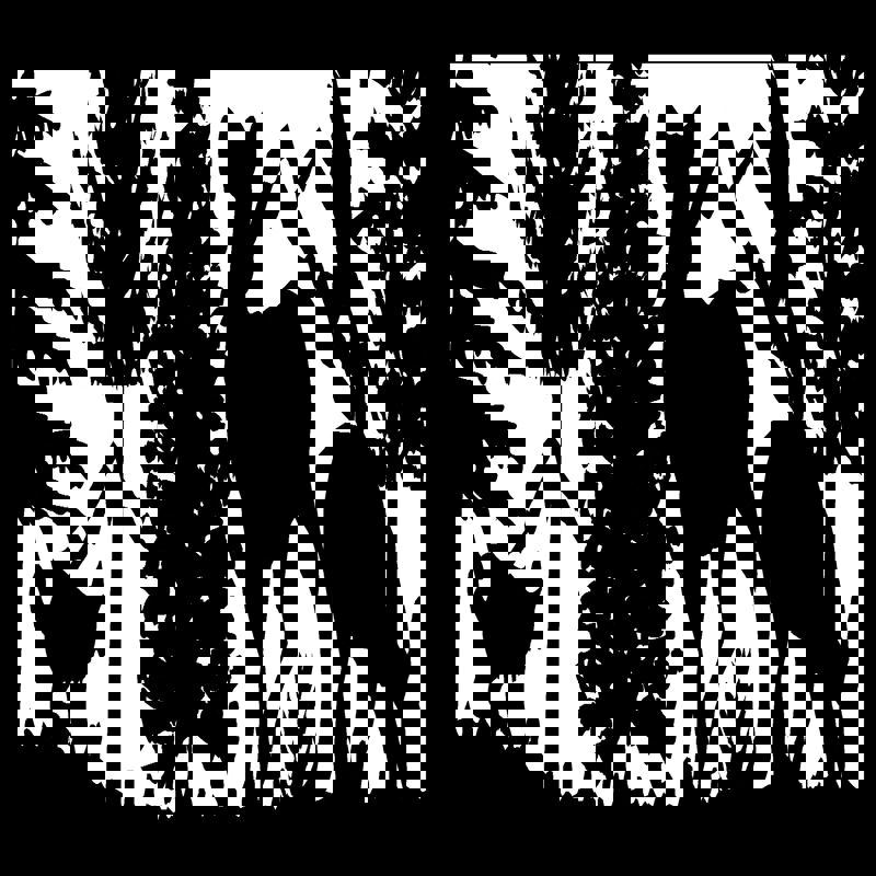 طرح کوه‌های بابکت و دو گوزن نر و ماده در ابعاد ۲۸ در ۶۰ مناسب برای استفاده در دستگاه های cnc چوب و cnc لیزر - 28 x 60 bobcat two doe eagle mountains dxf file