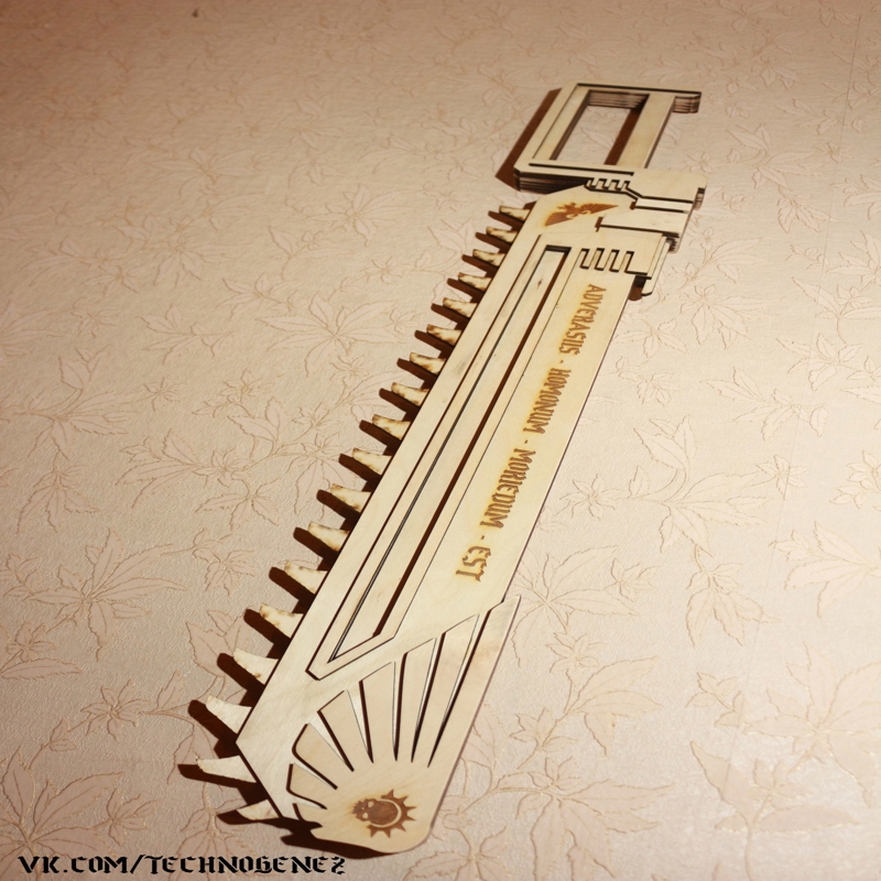 طرح وارهمر پیلومک مناسب برای استفاده در دستگاه های cnc چوب و cnc لیزر - pilomech warhammer laser cut cdr file