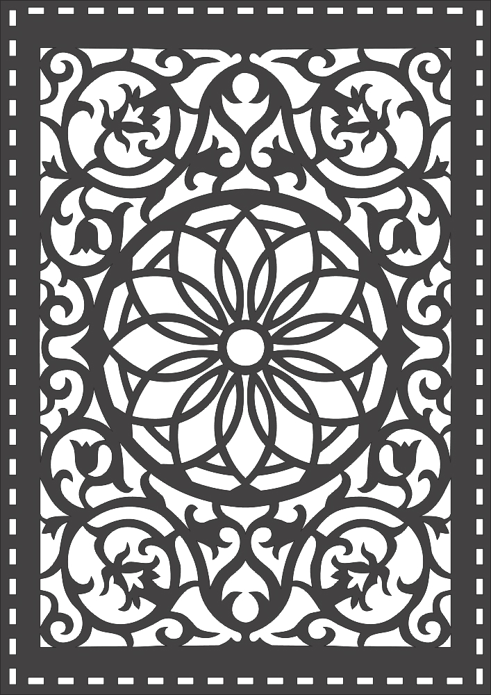 طرح وکتور و cnc مناسب برای استفاده در دستگاه های cnc چوب و cnc لیزر - dxf of laser cut cnc vector dxf file