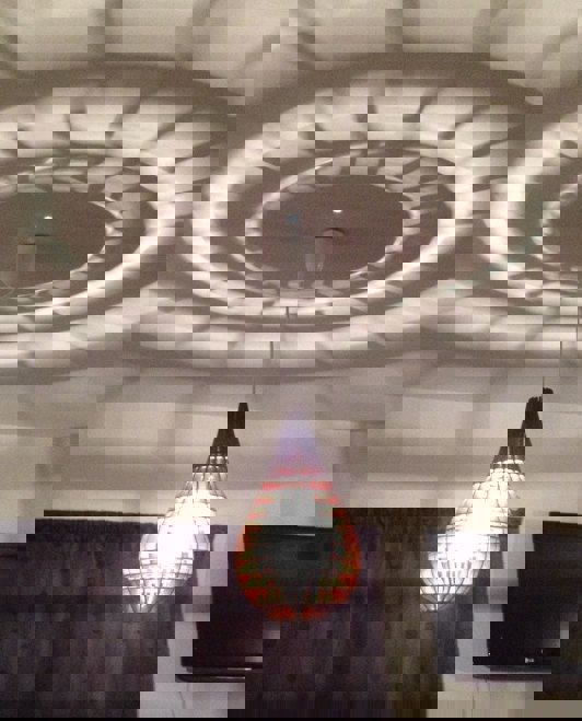 طرح چراغ آویز طرح قطره اشک مناسب برای استفاده در دستگاه های cnc چوب و cnc لیزر - tear drop pendant lamp dxf file