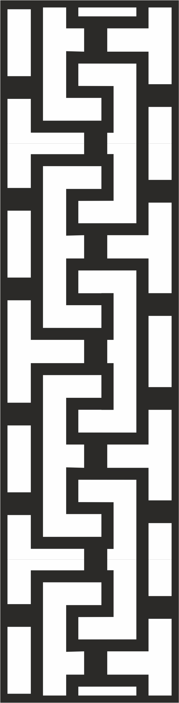 طرح فایل وکتور طرح قاب و حاشیه هنری خطی هندسی مناسب برای استفاده در دستگاه های cnc چوب و cnc لیزر - geometric line frame art border design vector cdr file