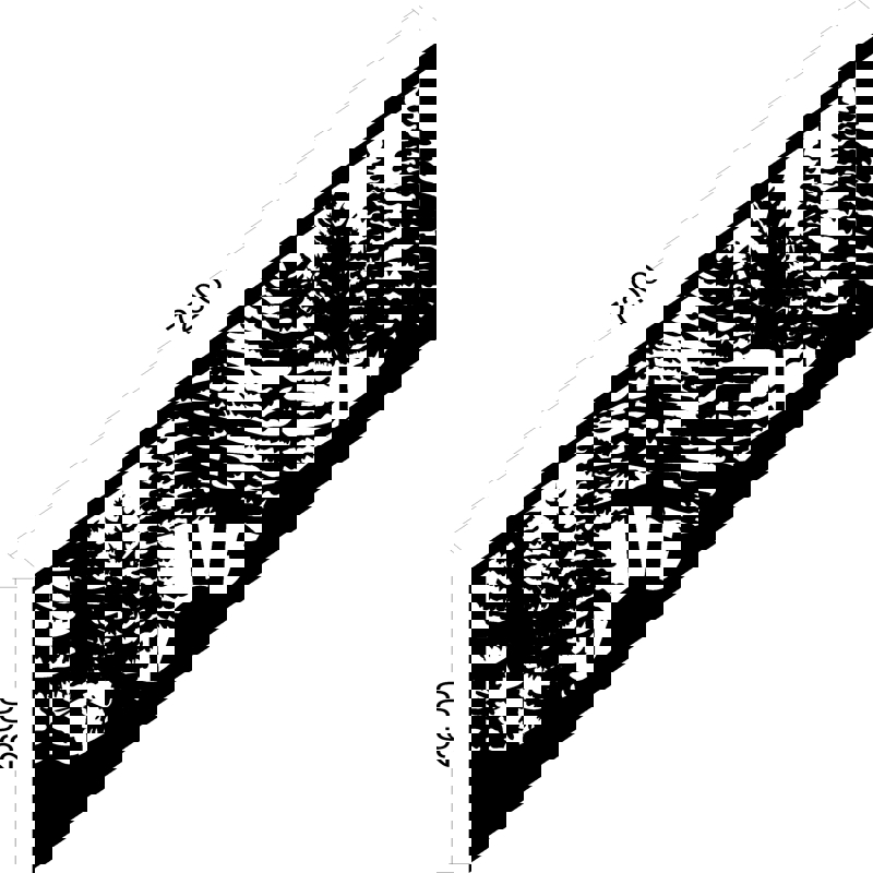 طرح پنل نرده راه پله برش پلاسما مناسب برای استفاده در دستگاه های cnc چوب و cnc لیزر - plasma cut stair rail panel dxf file