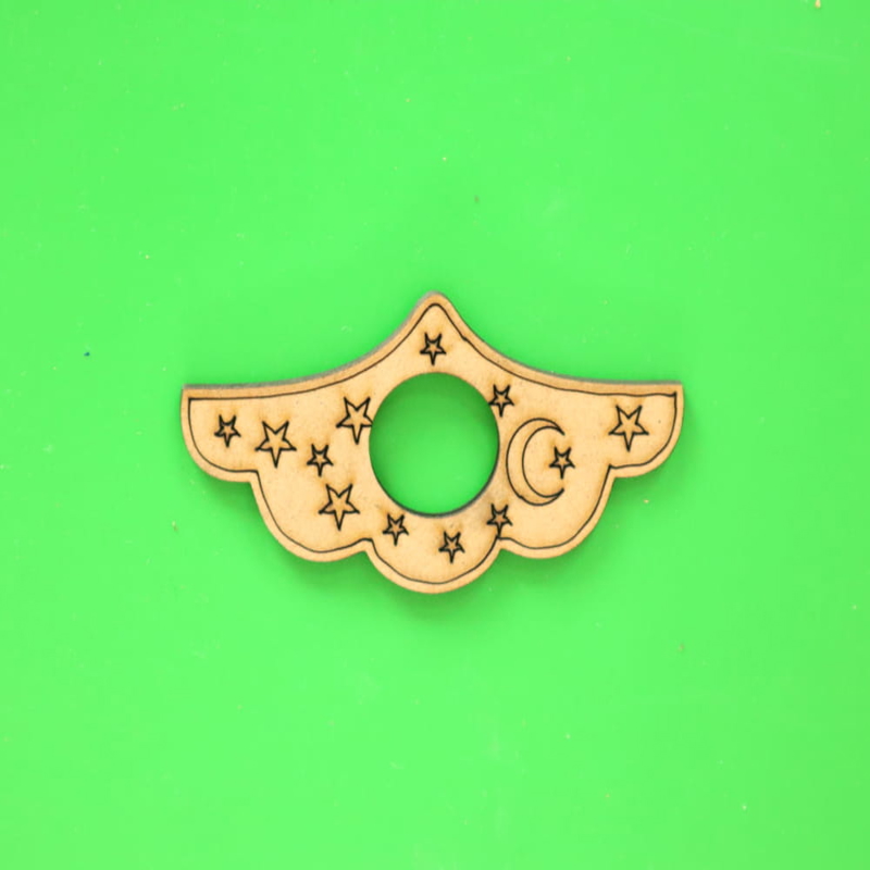 طرح جا کتابی تزئینی مناسب برای استفاده در دستگاه های cnc چوب و cnc لیزر - laser cut decorative book page holder cdr file