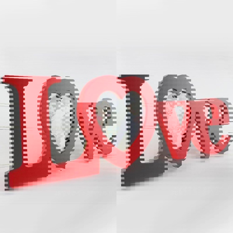 طرح قاب عکس عاشقانه طرح قلب مناسب برای استفاده در دستگاه های cnc چوب و cnc لیزر - laser cut heart love photo frame cdr file