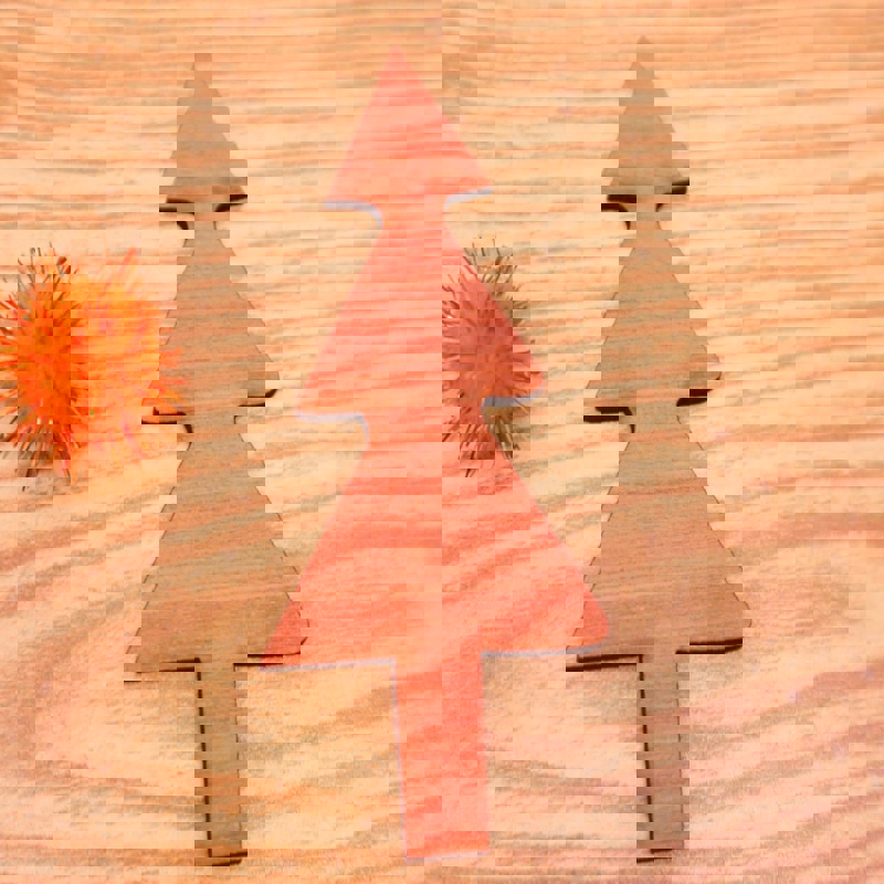 طرح برش درخت چوبی ناتمام برای لیزر مناسب برای استفاده در دستگاه های cnc چوب و cnc لیزر - laser cut unfinished wood tree cutout dxf file