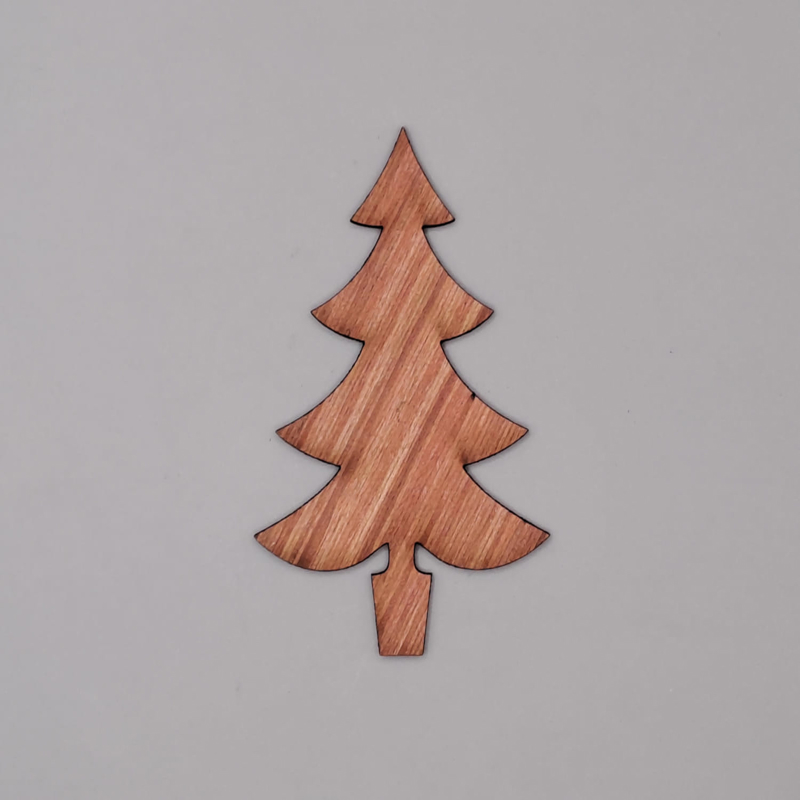 طرح درخت کریسمس چوبی مناسب برای استفاده در دستگاه های cnc چوب و cnc لیزر - laser cut wooden christmas tree wood shape cdr file