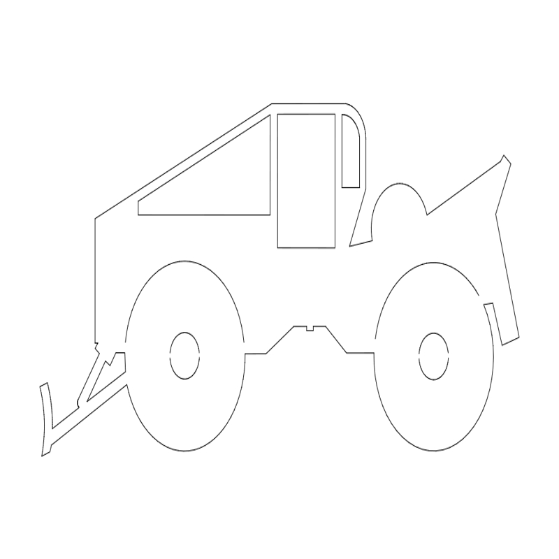 طرح اسکیدر مناسب برای استفاده در دستگاه های cnc چوب و cnc لیزر - skidder dxf file