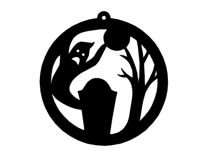 طرح هالووین ۲ مناسب برای استفاده در دستگاه های cnc چوب و cnc لیزر - halloween 2 dxf file