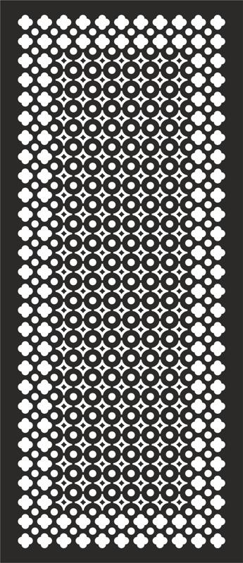 طرح فایل کورل cdr با طرح دایره بدون درز مناسب برای استفاده در دستگاه های cnc چوب و cnc لیزر - seamless vector circle patterns cdr file