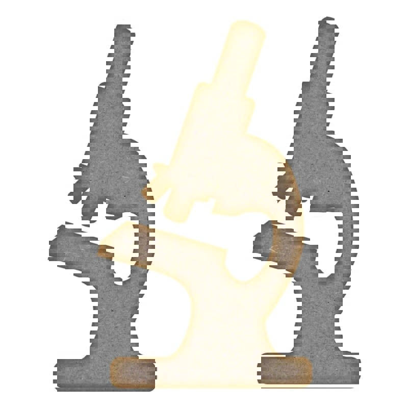 طرح میکروسکوپ چوبی برای صنایع دستی و تزئینات مناسب برای استفاده در دستگاه های cnc چوب و cnc لیزر - laser cut wooden microscope for crafts and decorations