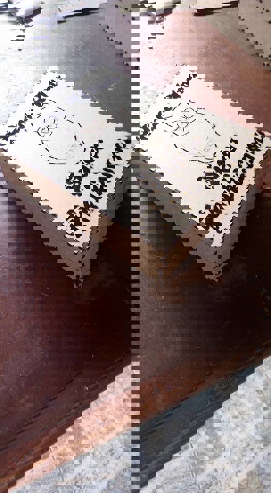 طرح جعبه با جغد مناسب برای استفاده در دستگاه های cnc چوب و cnc لیزر - box with owl dxf file