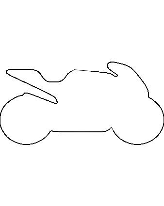 طرح موتورراد۱ مناسب برای استفاده در دستگاه های cnc چوب و cnc لیزر - motorrad1 dxf file