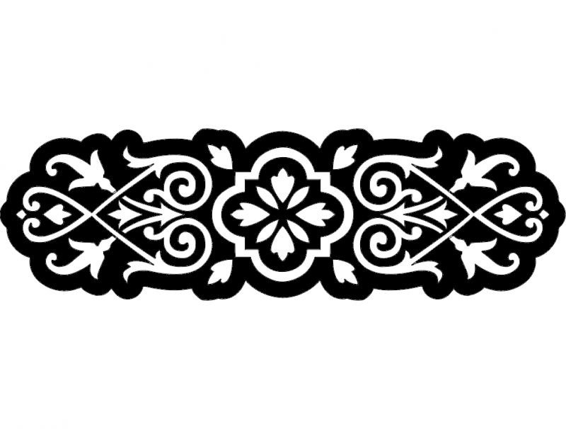 طرح ۴۱۰ مناسب برای استفاده در دستگاه های cnc چوب و cnc لیزر - design 410 dxf file