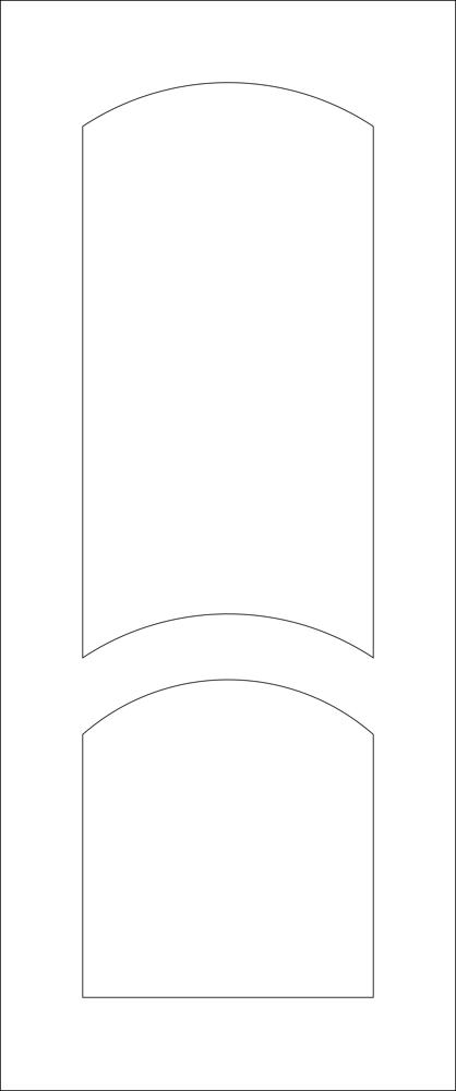 طرح پنل درب با فرمت eps و ابعاد ۱۹۹۰x۸۳۰ مناسب برای استفاده در دستگاه های cnc چوب و cnc لیزر - door panel design 1990x830 eps file