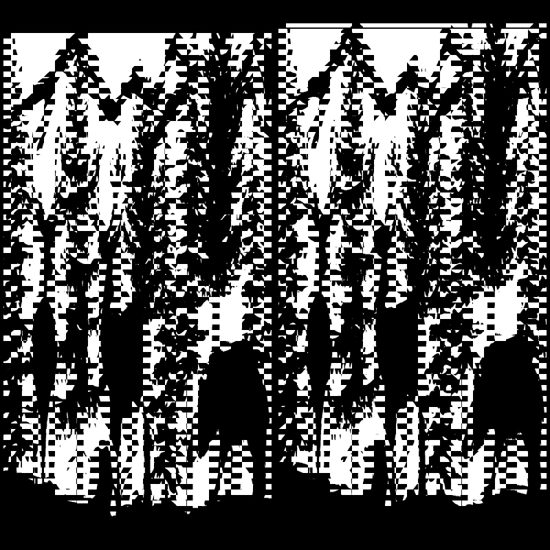 طرح هنری فلزی پلاسما با طرح خرس دو دلاری در ابعاد 30 در 60 مناسب برای استفاده در دستگاه های cnc چوب و cnc لیزر - 30 x 60 two bucks bear mountains plasma metal art dxf file