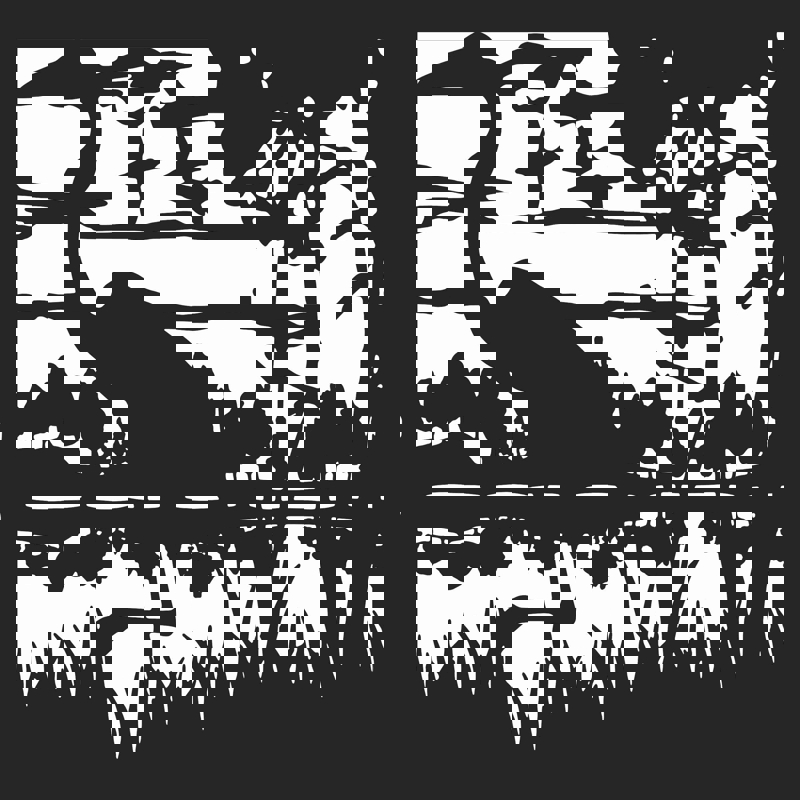 طرح هنری پلاسمای صاف پنل جرثقیل ۳۰ در ۳۶ مناسب برای استفاده در دستگاه های cnc چوب و cnc لیزر - 30 x 36 crane panel smoothed plasma art dxf file