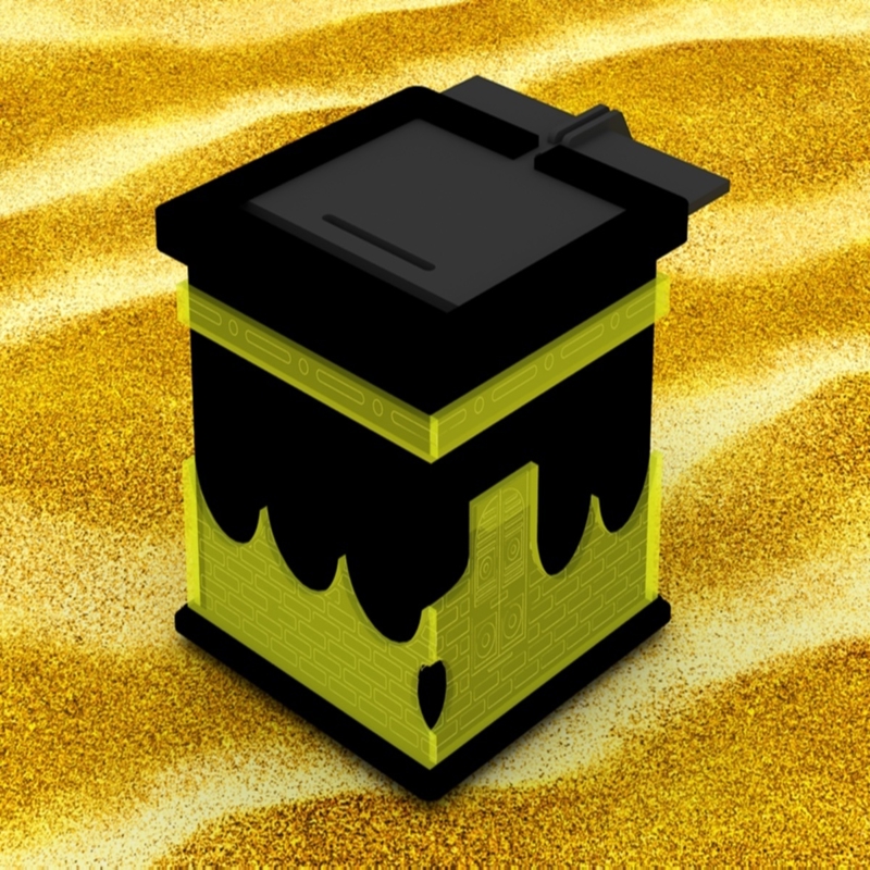 طرح کعبه مشرفه مناسب برای استفاده در دستگاه های cnc چوب و cnc لیزر - Design and vector for CNC machine