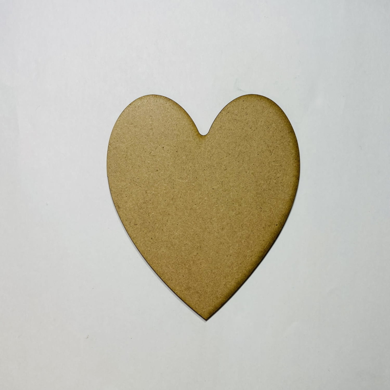 طرح برش قلب چوبی ناتمام برای لیزر مناسب برای استفاده در دستگاه های cnc چوب و cnc لیزر - laser cut unfinished wooden heart cutout cdr file