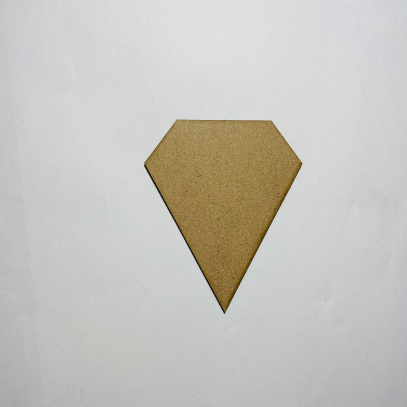 طرح برش چوب با الماس برای لیزر مناسب برای استفاده در دستگاه های cnc چوب و cnc لیزر - laser cut wood diamond cutout diamond shape cdr file